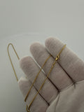 24" 14k Yellow Gold Franco 1.5mm 4.2g