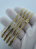 26" 10K Yellow Gold Cuban 4mm 29.0g