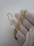 22" 10K Yellow Gold Cuban 3mm 13.34g