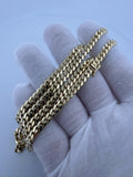24" 10K Yellow Gold Cuban 5mm 41.21g