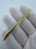 7.5" 10K Yellow Gold Cuban 5mm 13.8g