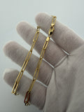 16" 14k Yellow Gold Paperclip 4.5mm 5.5g