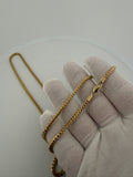 26" 14k Yellow Gold Franco 3mm 35.26g