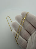 20" 14K Yellow Gold Cuban 1.75mm 4.9g