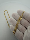 20" 10K Yellow Gold Cuban 3mm 12.46g
