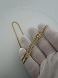 22" 10K Yellow Gold Cuban 3mm 13.34g