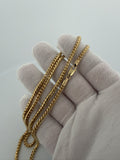 26" 14k Yellow Gold Franco 3mm 35.26g
