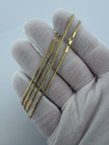 20" 14K Yellow Gold Cuban 1.75mm 4.9g