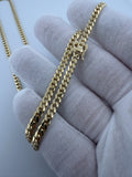 26" 10K Yellow Gold Cuban 4mm 29.0g