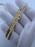 26" 10K Yellow Gold Cuban 5mm 43.12g