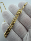 24" 10K Yellow Gold Cuban 3mm 14.5g
