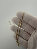 20" 14K Yellow Gold Cuban 1.75mm 4.9g