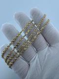 24" 10K Yellow Gold Rope 3mm 16.72g