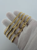 26" 10K Yellow Gold Cuban 5mm 43.12g