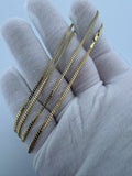 20" 14K Yellow Gold Cuban 1.75mm 4.9g