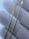 18" 14k Yellow Gold Curb 2mm 3.5g
