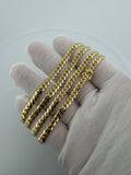 24" 14K Yellow Gold Cuban 5mm 45.8g