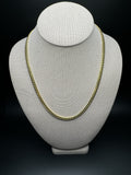 20" 14k Yellow Gold Cuban Link Chain 5mm 40.28g