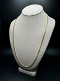 26" 14k Yellow Gold Cuban Link Chain 4mm 32.8g