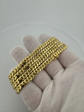 22" 14k Yellow Gold Cuban Link Chain 6mm 58.4g