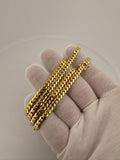 20" 14k Yellow Gold Cuban Link Chain 5mm 40.28g