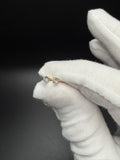 14k Yellow Gold 1/4ctw VS/VVS Lab Diamond Studs Screw Back Posts .6g