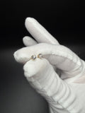 14k Yellow Gold 1/4ctw VS/VVS Lab Diamond Studs Screw Back Posts .6g