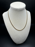 16" 10k Yellow Gold Cuban 3mm 11.3g