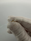 14k Yellow Gold 1/4ctw VS/VVS Lab Diamond Studs Screw Back Posts .6g