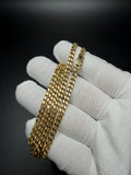 20" 18k Yellow Gold Cuban 4.5mm 39.93g