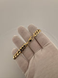 8" 14k Yellow Gold Curb 8.5mm 19.6g