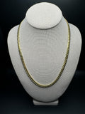 22" 10k Yellow Gold Cuban 6mm 50.53g