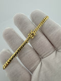 8" 10k Yellow Gold Cuban 4mm 9.7g