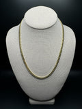 20" 10k Yellow Gold Cuban 5mm 34.0g