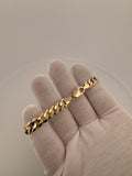 8" 14k Yellow Gold Curb 8.5mm 19.6g