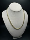 20" 10k Yellow Gold Cuban 6mm 45.8g