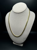 22" 10k Yellow Gold Cuban 6mm 50.53g