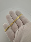 8" 10k Yellow Gold Cuban 4mm 9.7g