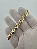 8" 14k Yellow Gold Curb 8.5mm 19.6g