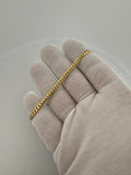 8" 10k Yellow Gold Cuban 4mm 9.7g