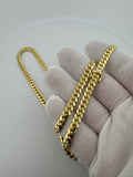 22" 10k Yellow Gold Cuban 6mm 50.53g