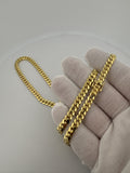 22" 10k Yellow Gold Cuban 6mm 50.53g