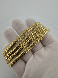 22" 10k Yellow Gold Cuban 6mm 50.53g
