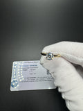Size 7 14k Yellow Gold 1ct E VVS2 Round Lab Diamond Solitaire Engagement Ring EGL Certified 2.04g