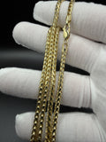 26" 14k Yellow Gold Franco 3mm 34.4g