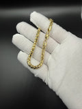 8” 14k Yellow Gold Franco 4.5mm 23.2g