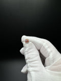 Size 7 14k White Gold .51ct Fancy Intense Pink VS1 Round Lab Diamond Center & .35ctw E VVS2 Lab Diamonds on Band EGL Certified 2.1g