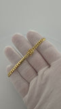 7.25" 14K Yellow Gold Cuban 5mm 15.01g