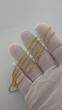 20" 14K Yellow Gold Rolo 2mm 2.0g