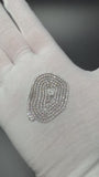 18" Silver 3ctw VS/VVS Lab Diamond Tennis Chain 2.4mm 11.3g